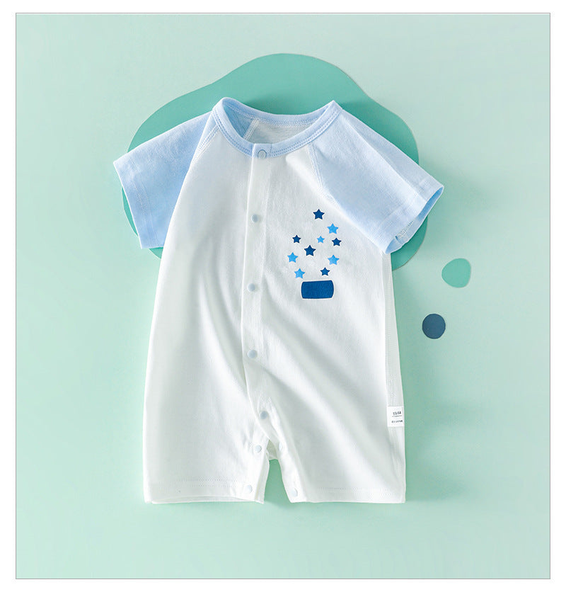 Jumpsuit Summer Boneless Rompers Split Breathable Air Conditioning Clothes Born Jumpsuit, Climbing Suit
