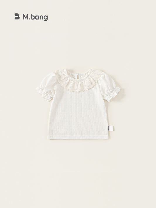 Children's Clothing Short-sleeved Summer Pure Color Shirt Children's T-shirt