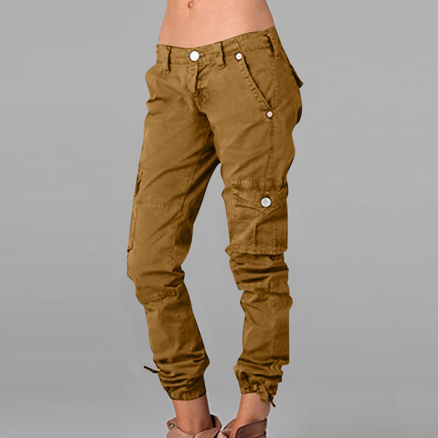 Trendy Casual Women's Tactical Sports Green Casual Pants