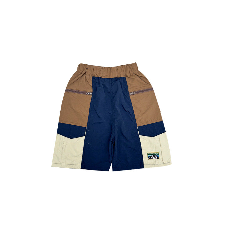 Children's Shorts Summer Boys Sports Overalls Mountain Outdoor Matching Children's Pants