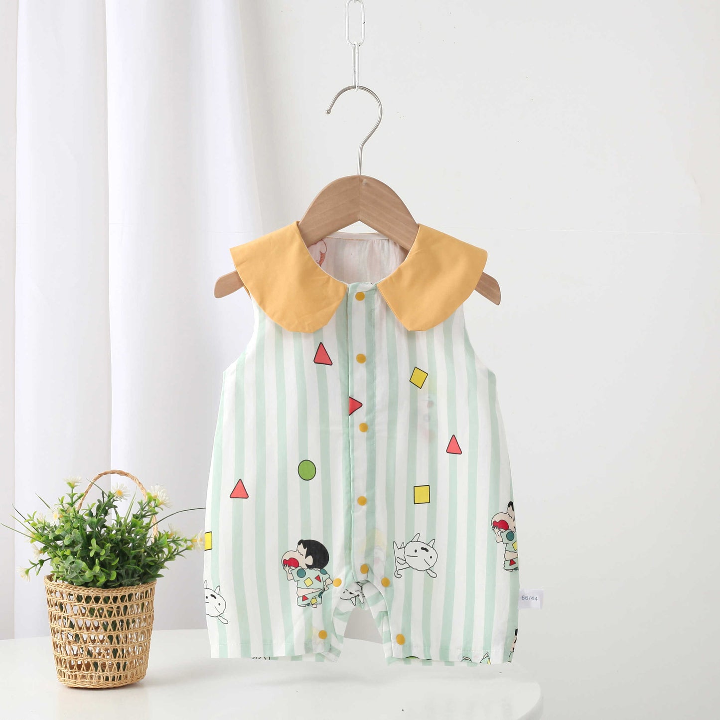 Thin Infant Rompers Crayon Super Cute Going Out Jumpsuit, Climbing Suit