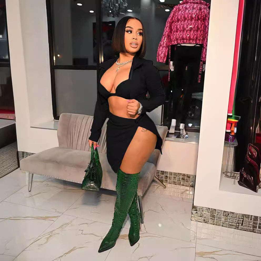 Trendy New Versatile Elegant Women's Popular Fashion Casual Suit