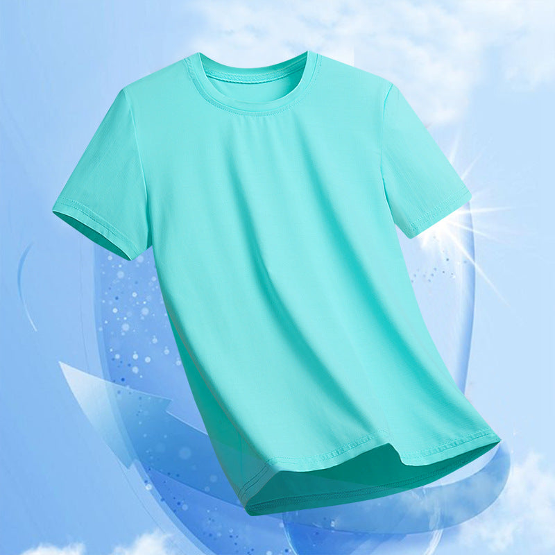 Children's Short Sleeve Summer Medium Large Boys Gym Children's T-shirt