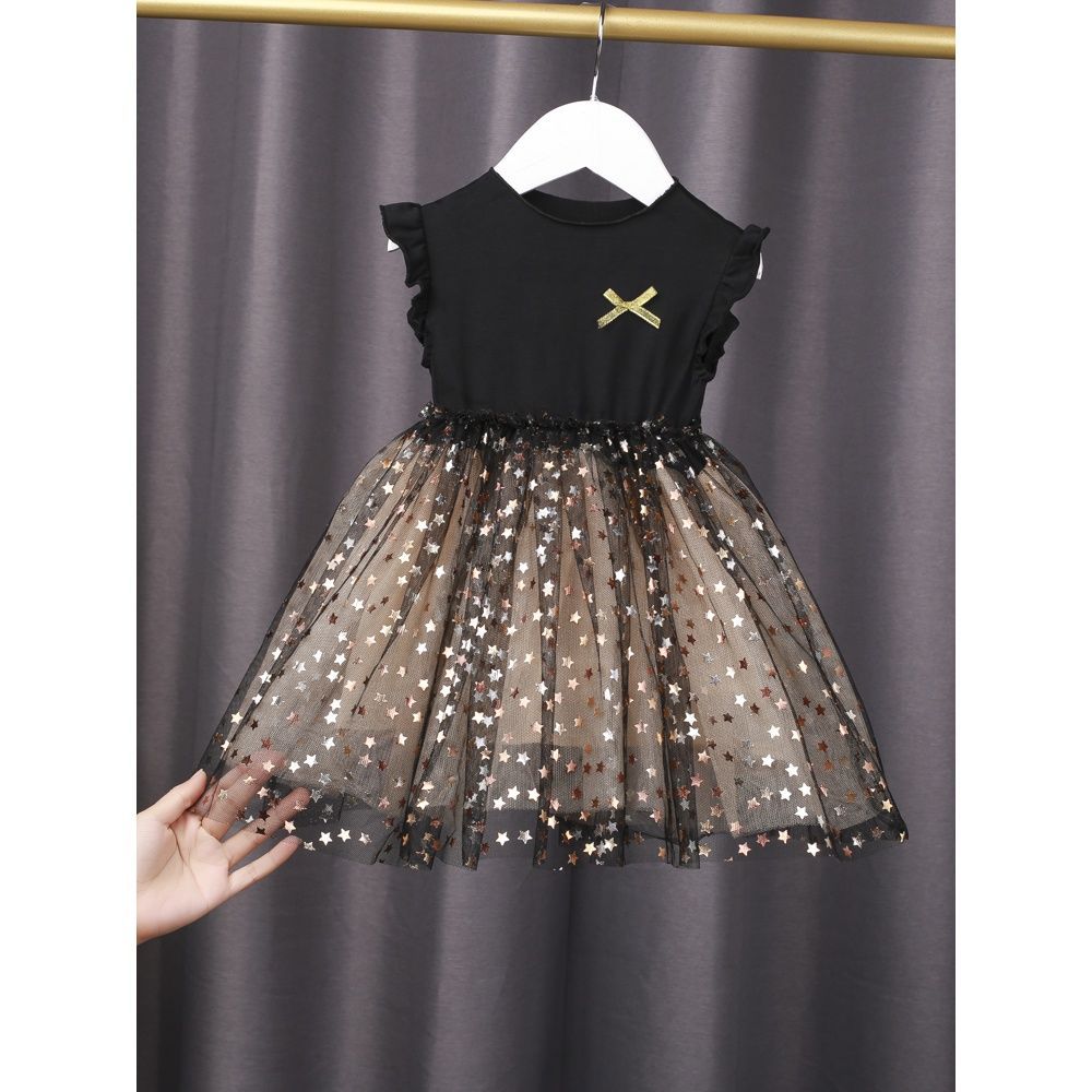 Children's Summer Korean Pettiskirt Super Fairy Little Mesh Children's Dress