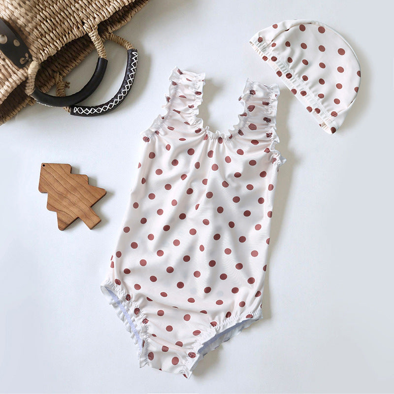 Children's One-piece Swimsuit Sun Protection Cute One Children's Suit