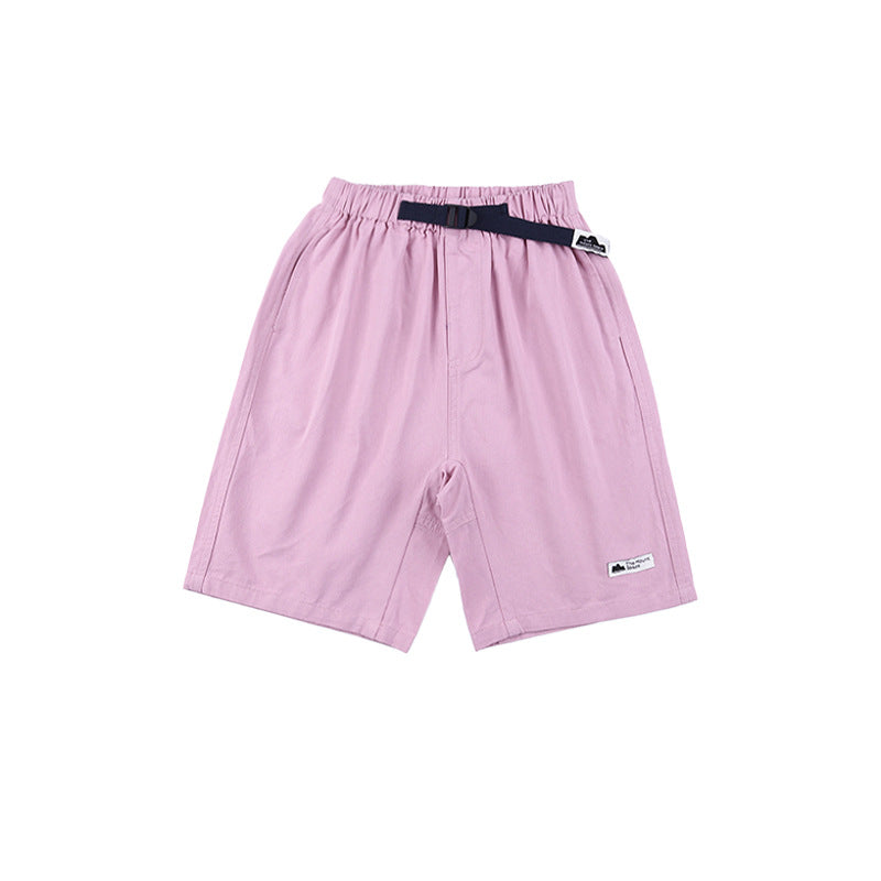 Children's Mountain Clothing Shorts Summer Washed Cotton Children's Pants