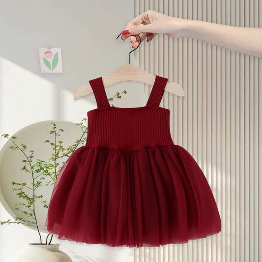Children's Strap Skirt Summer Fashion Sleeveless Princess Children's Dress