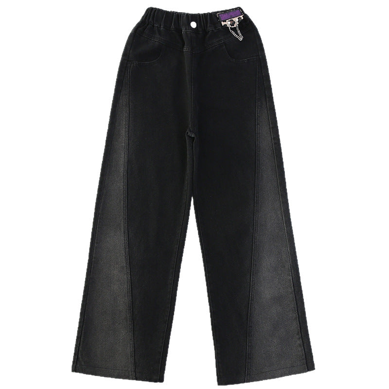 Variety Of Medium Large Embroidered Patch Children's Pants