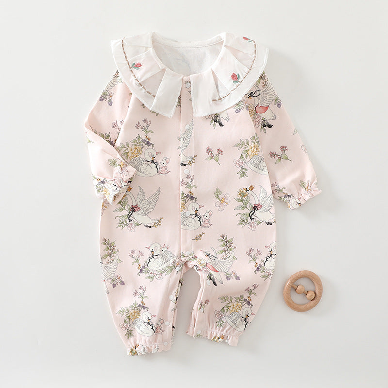 Children's Jumpsuit Seamless Cotton Class Born Clothes Jumpsuit, Climbing Suit