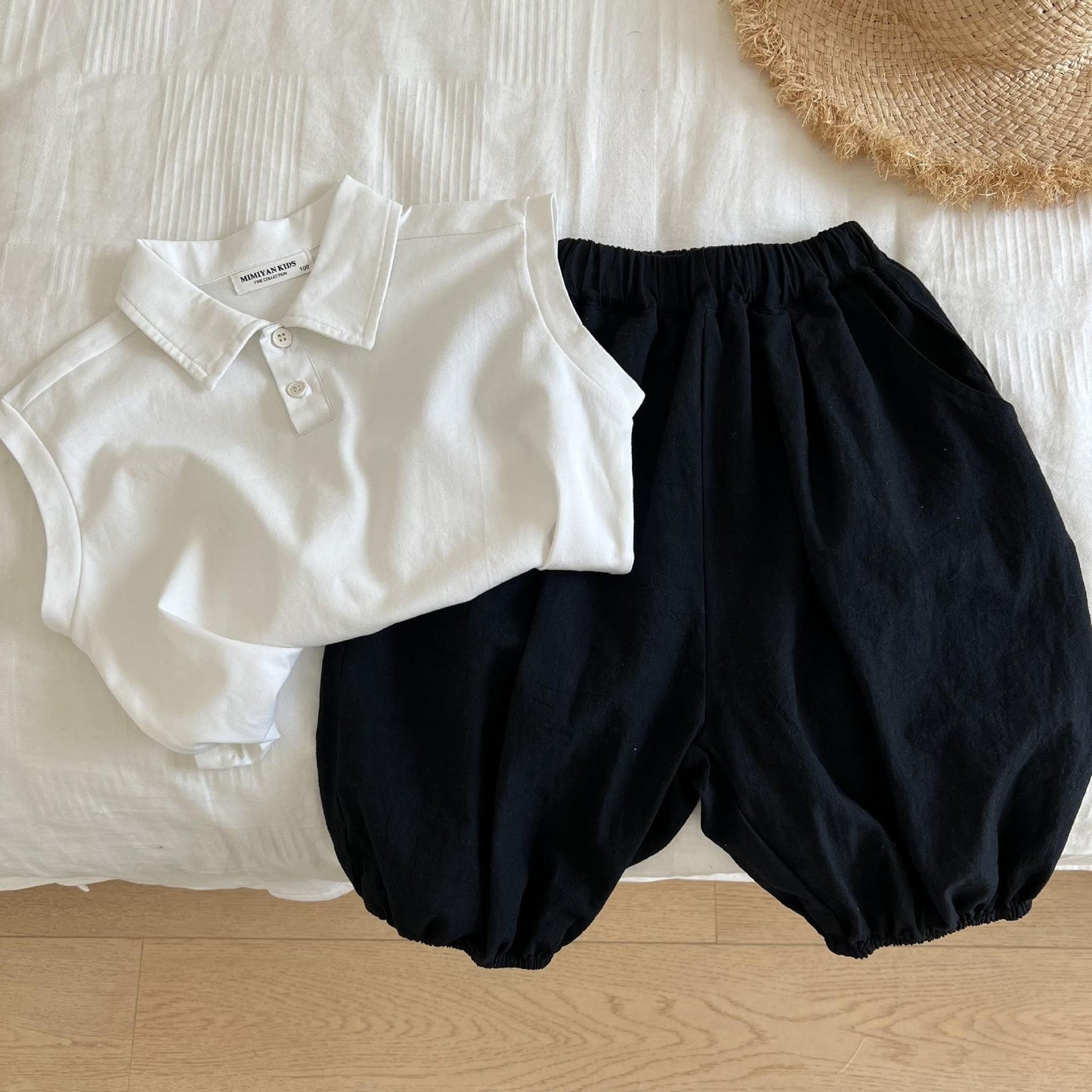 Children's Clothing Trousers Summer Boys Korean Style Polka Dot Loose Bloomers Children's Pants