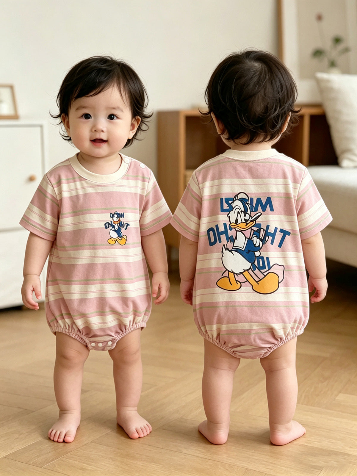 Wear Summer Korean Style Short Sleeve Family Of Four Clothes Parent-child Outfit