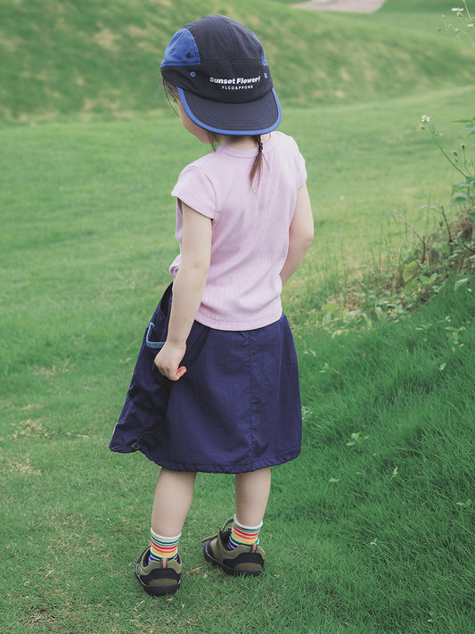Children's Short-sleeved Mountain Outdoor Style Clothing Summer Textured Children's T-shirt