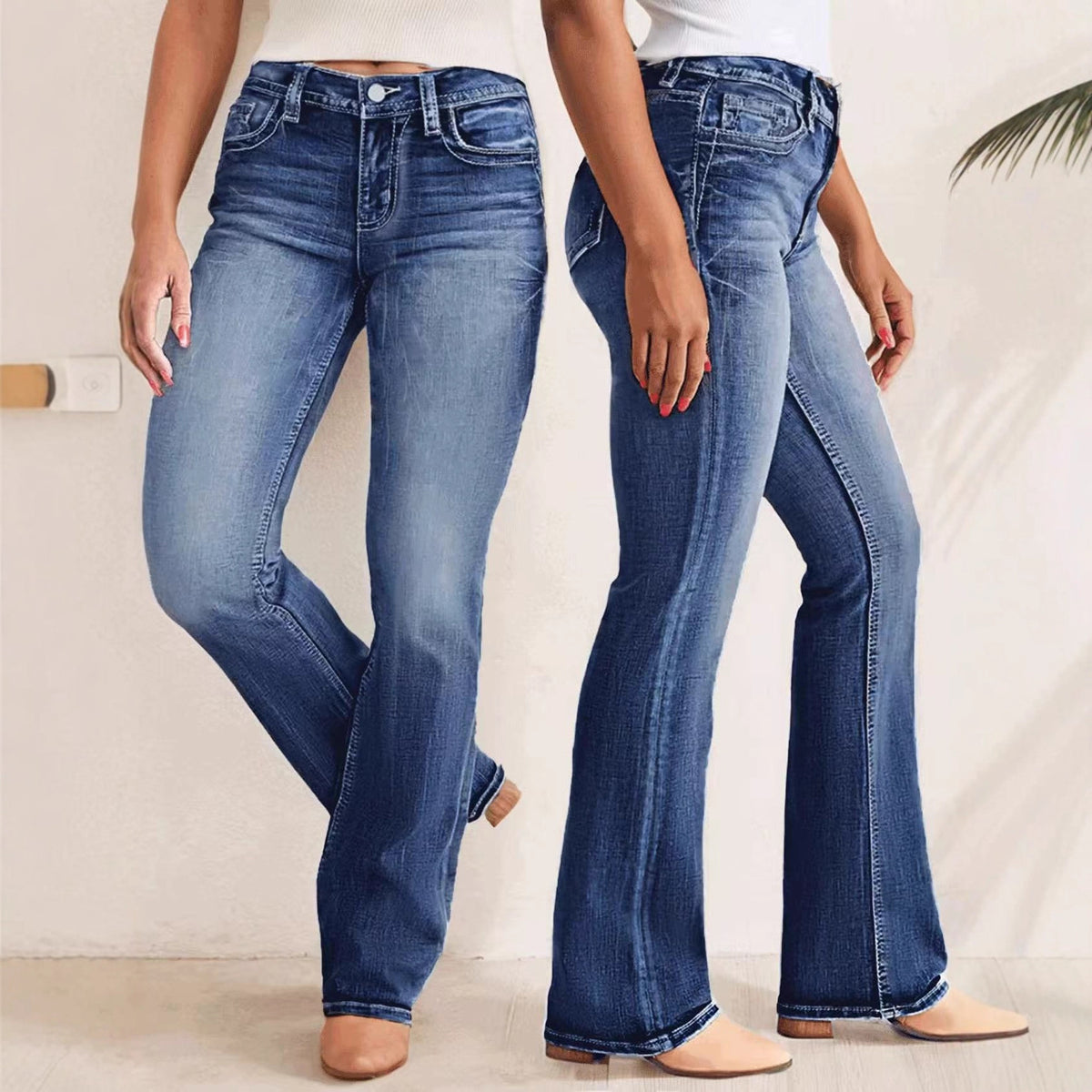 New Fashionable Stretch Slim Skinny Casual Women's Jeans