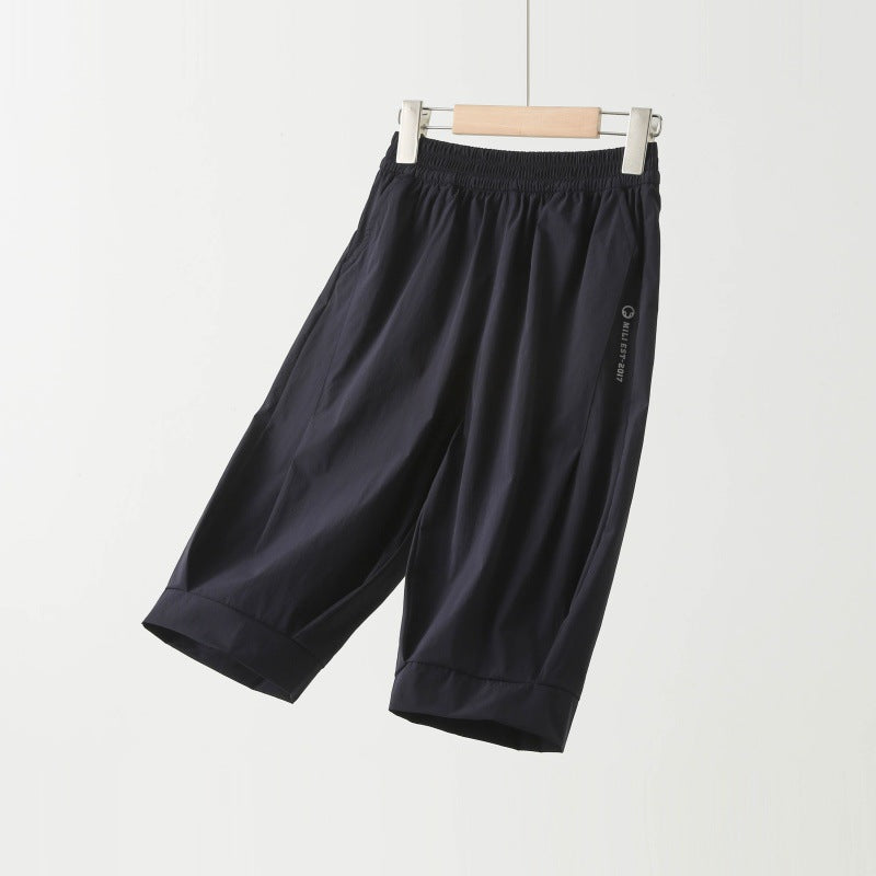 Children's Shorts Teens Casual Thin Cropped Summer Cool Children's Pants