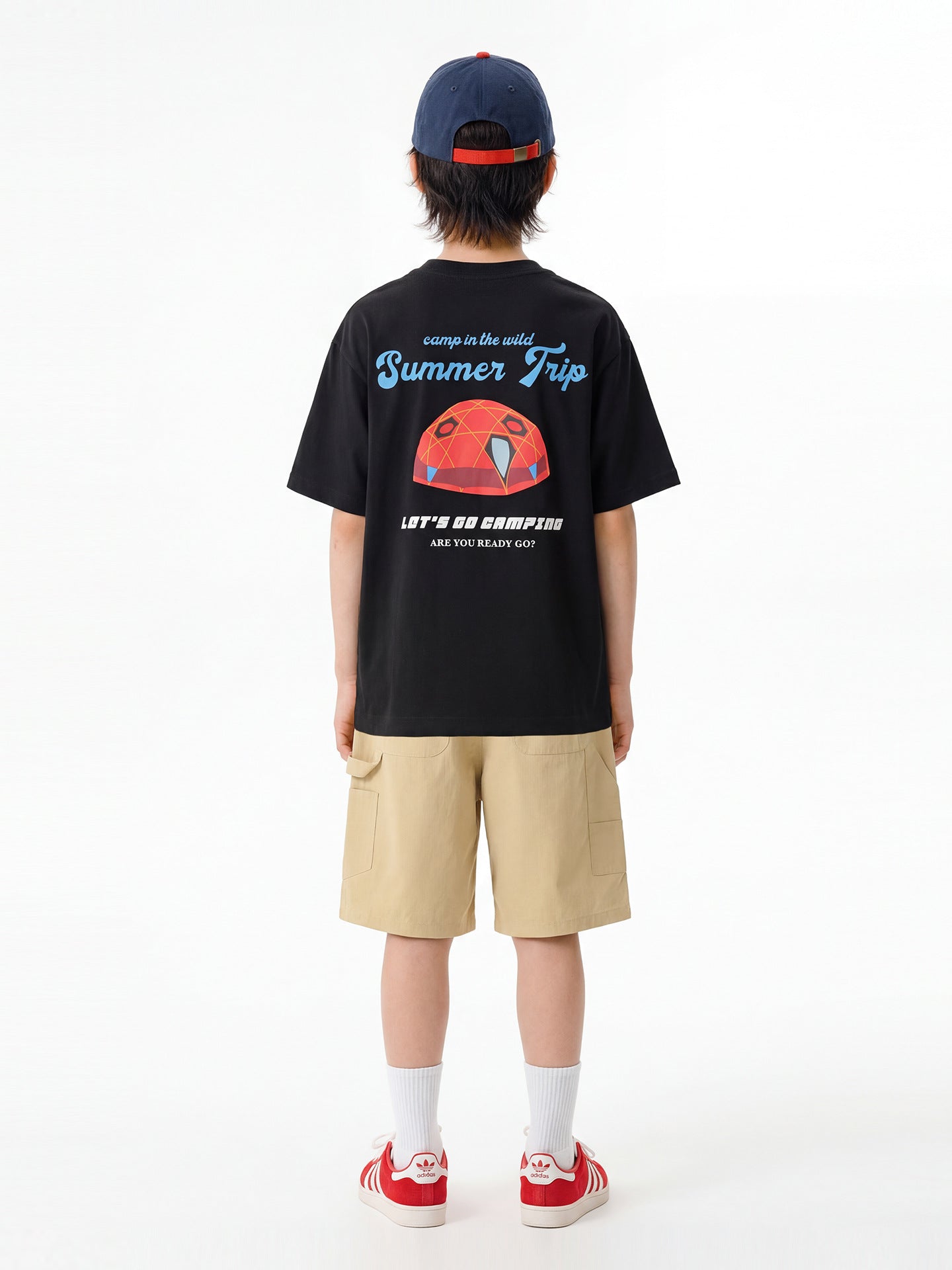 Children's Summer Boys Fifth Shorts Medium Big Style Thin Children's Pants