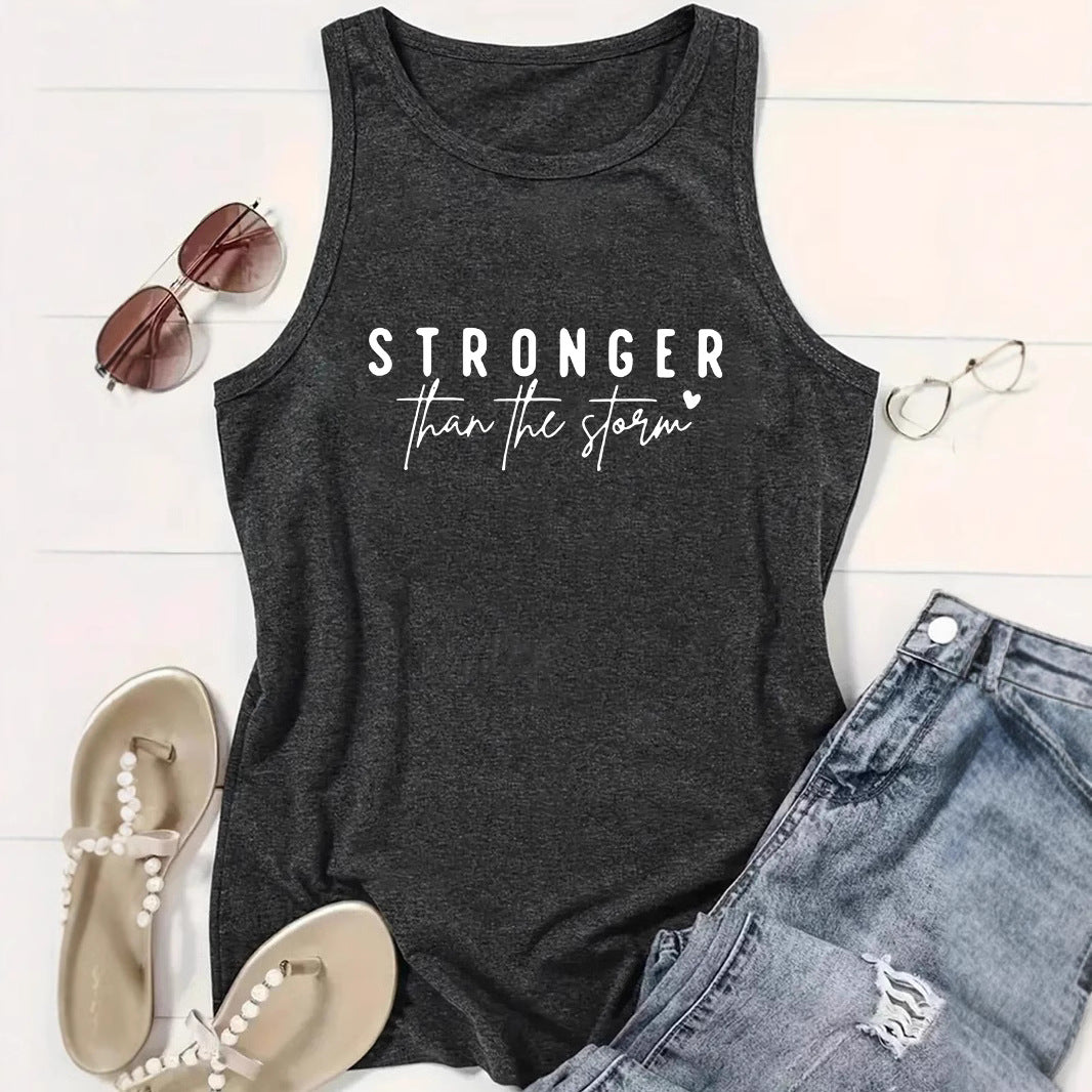 Women's Printed Sleeveless Sling Backless Sexy Loose Small Vest/suspenders/tube Top