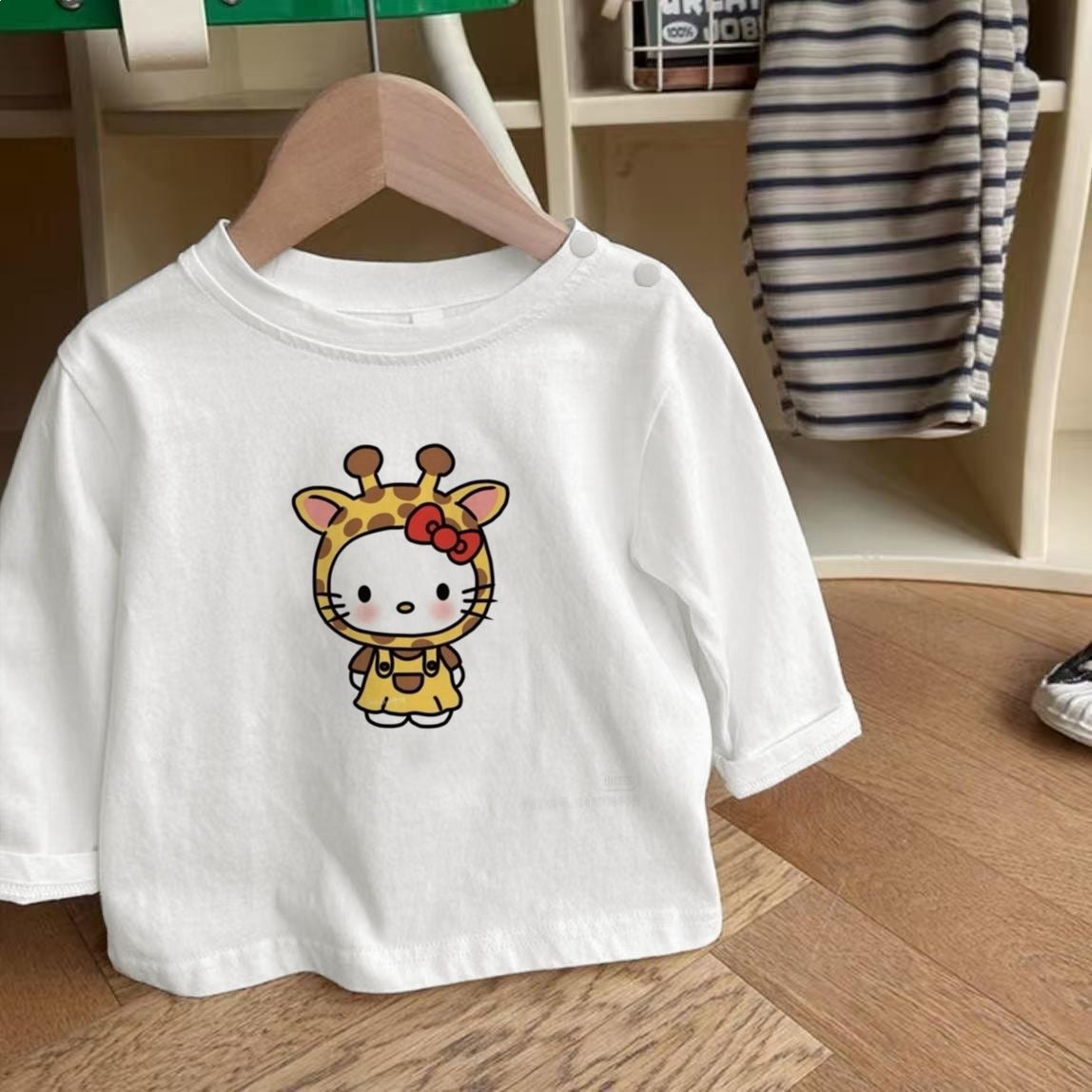 Children's Long-sleeved Clothing Autumn Toddler Top Tide Children's T-shirt