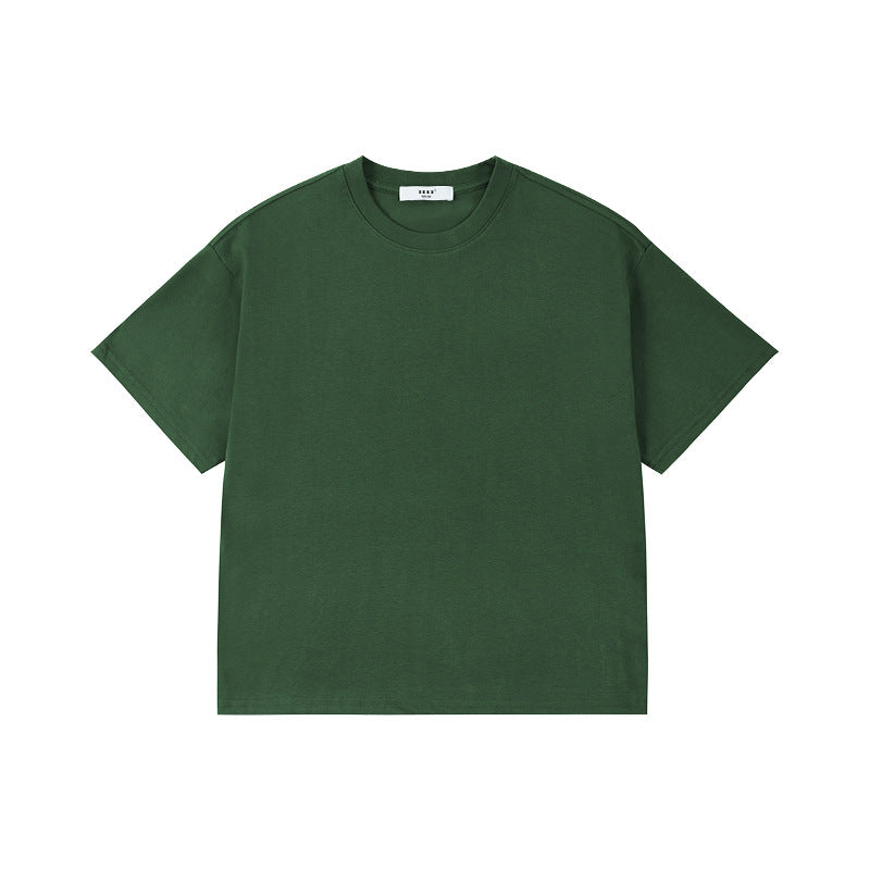 Children's Cool Feeling Boys Solid Color Short-sleeved Sun Protection Children's T-shirt