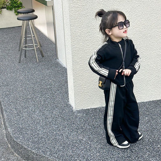 Children's Korean Style Western Autumn Clothing Sports Leisure Long Sleeve Children's Suit