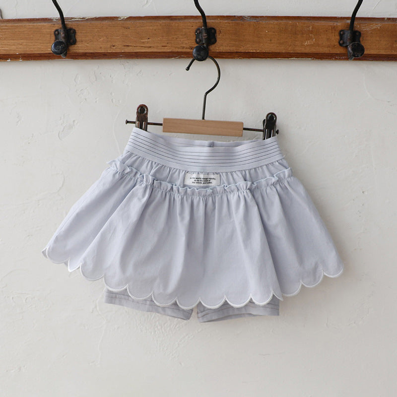 Summer Strawberry Shan Thin Cotton Sweet Children's Pants