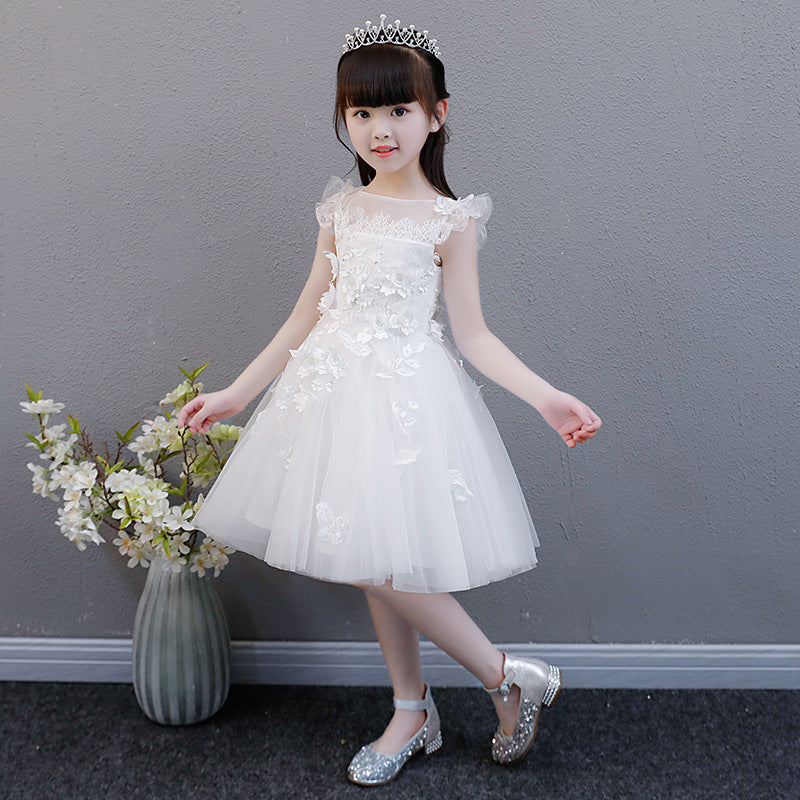 Children's Tutu Summer Flower Wedding Costume For Children's Dress