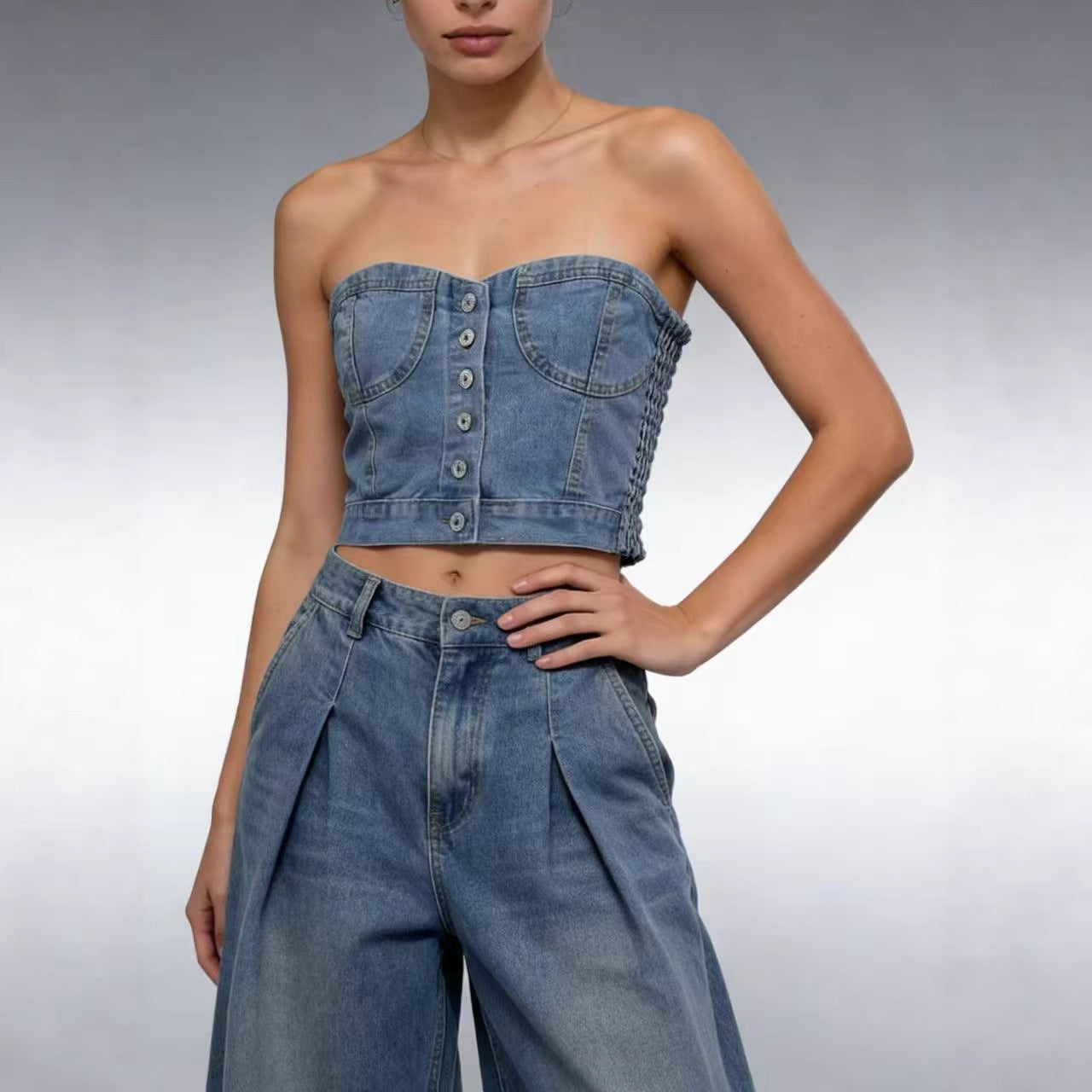 Women's Source Sexy Fashion Slim Waist Denim Shorts