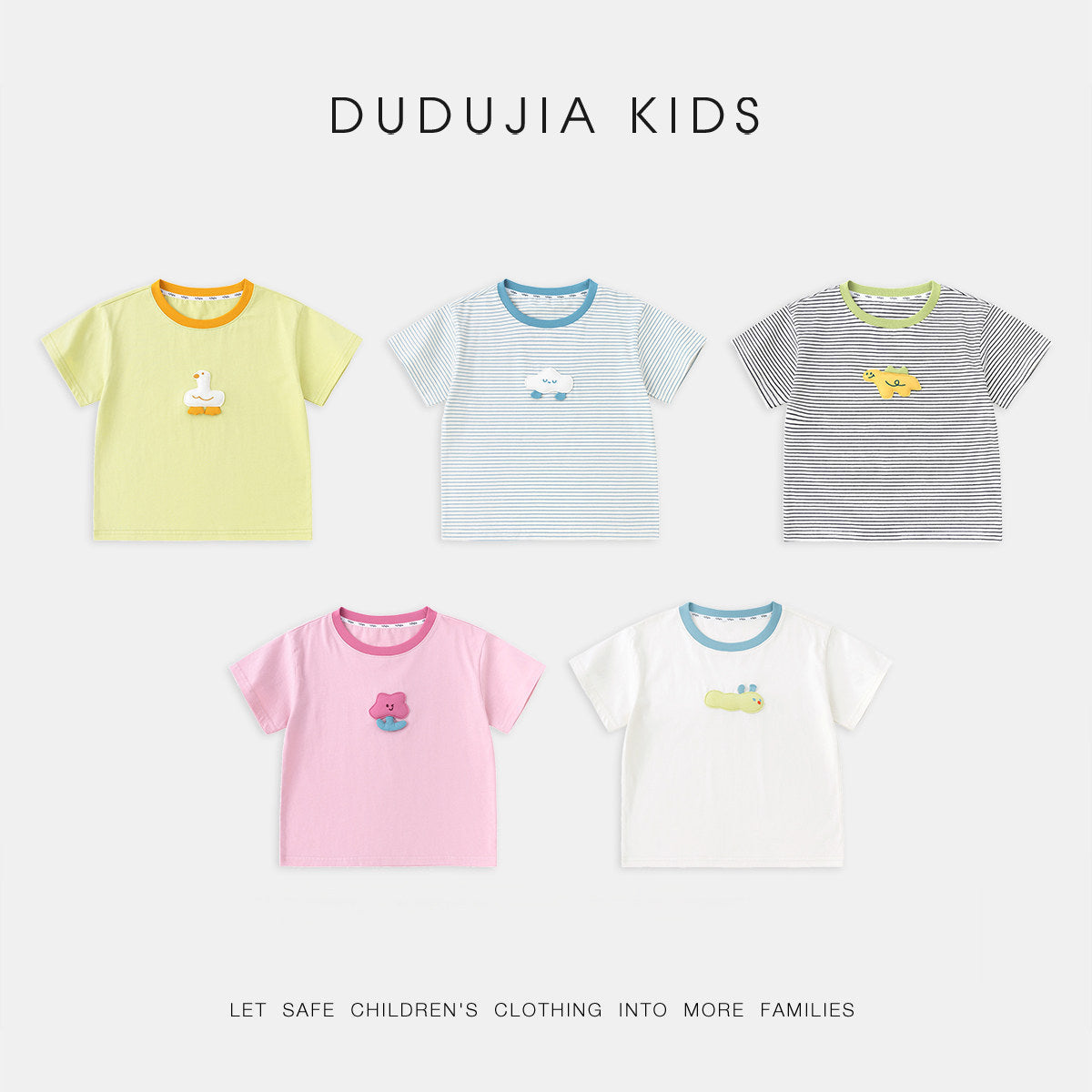 Short Sleeve Large Collection Boy's Summer Cartoon Children's T-shirt