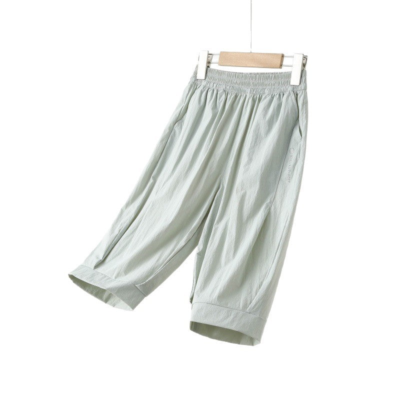 Children's Shorts Teens Casual Thin Cropped Summer Cool Children's Pants