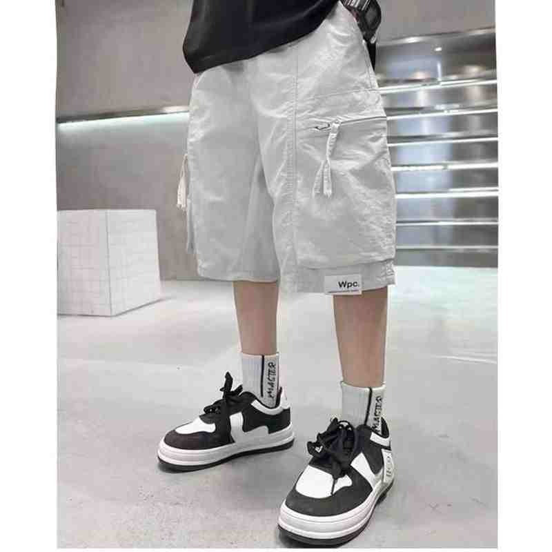 Children's Fifth Middle Big Summer Thin Wear Boys Fried Children's Pants