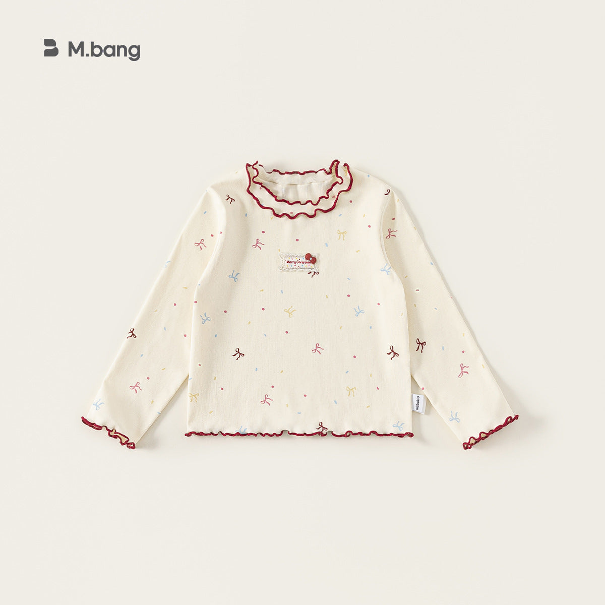 Children's Long Sleeve Cute Cartoon Lace Patchwork Top Korean Style Bottoming Children's T-shirt