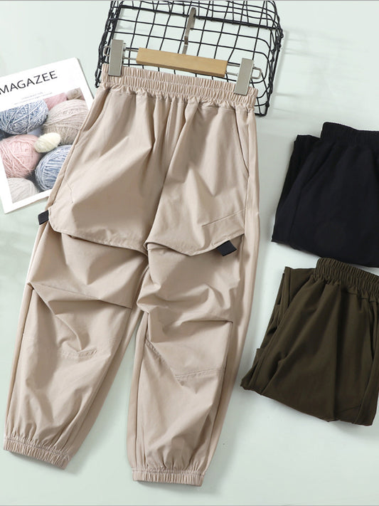 Boys Track Western Style Anti Mosquito Teens Trousers Loose Leisure Children's Pants