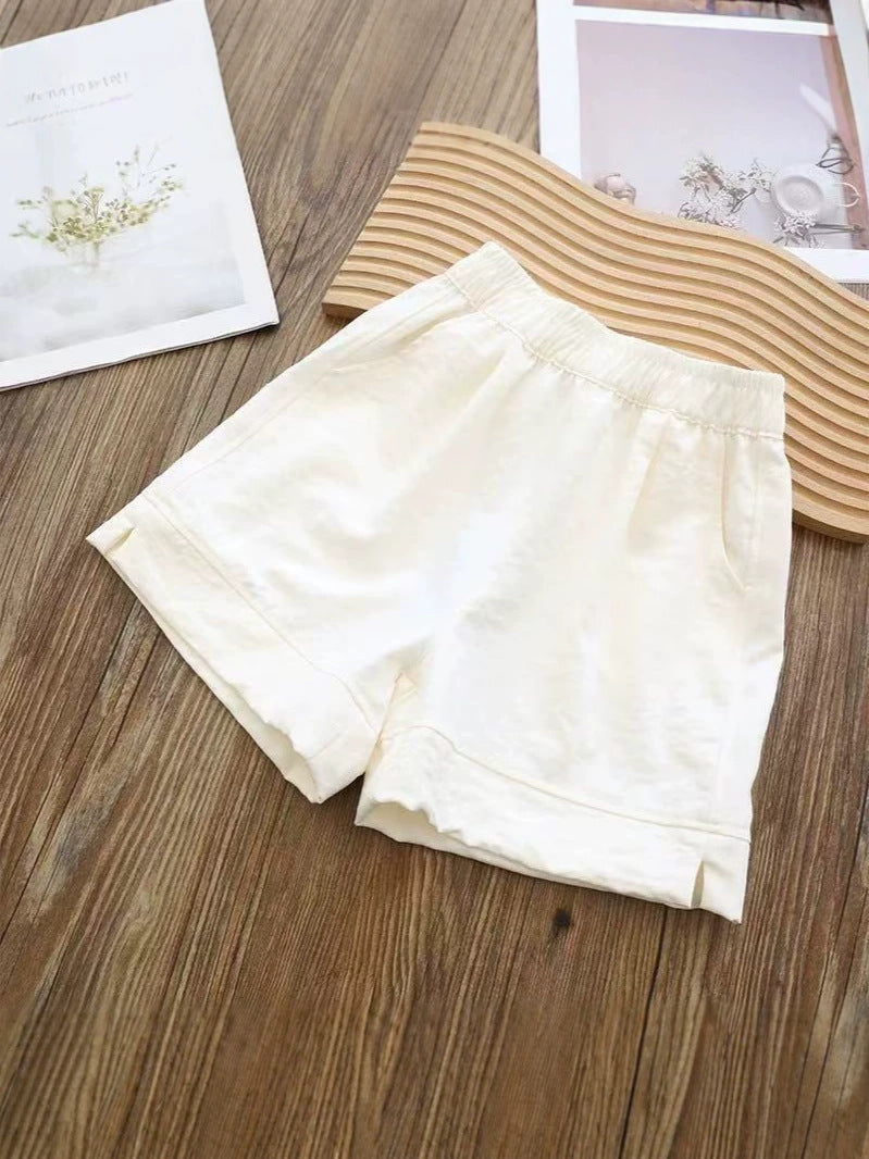 Children's Nougat Pastry Shorts Boys Summer Cotton Children's Pants