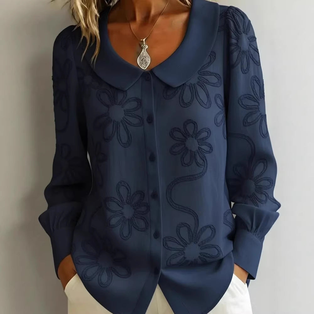 Women's Summer Solid Color Loose Sleeve Loose-fitting Tops