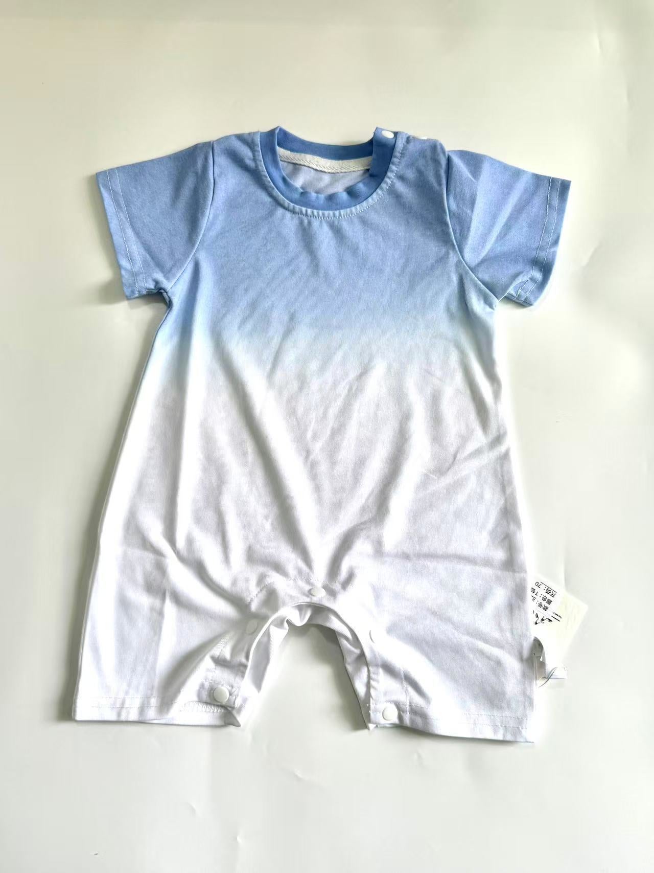 Vacation Style Gradient Mother Daughter Dress Female Summer Fresh Family Parent-child Outfit