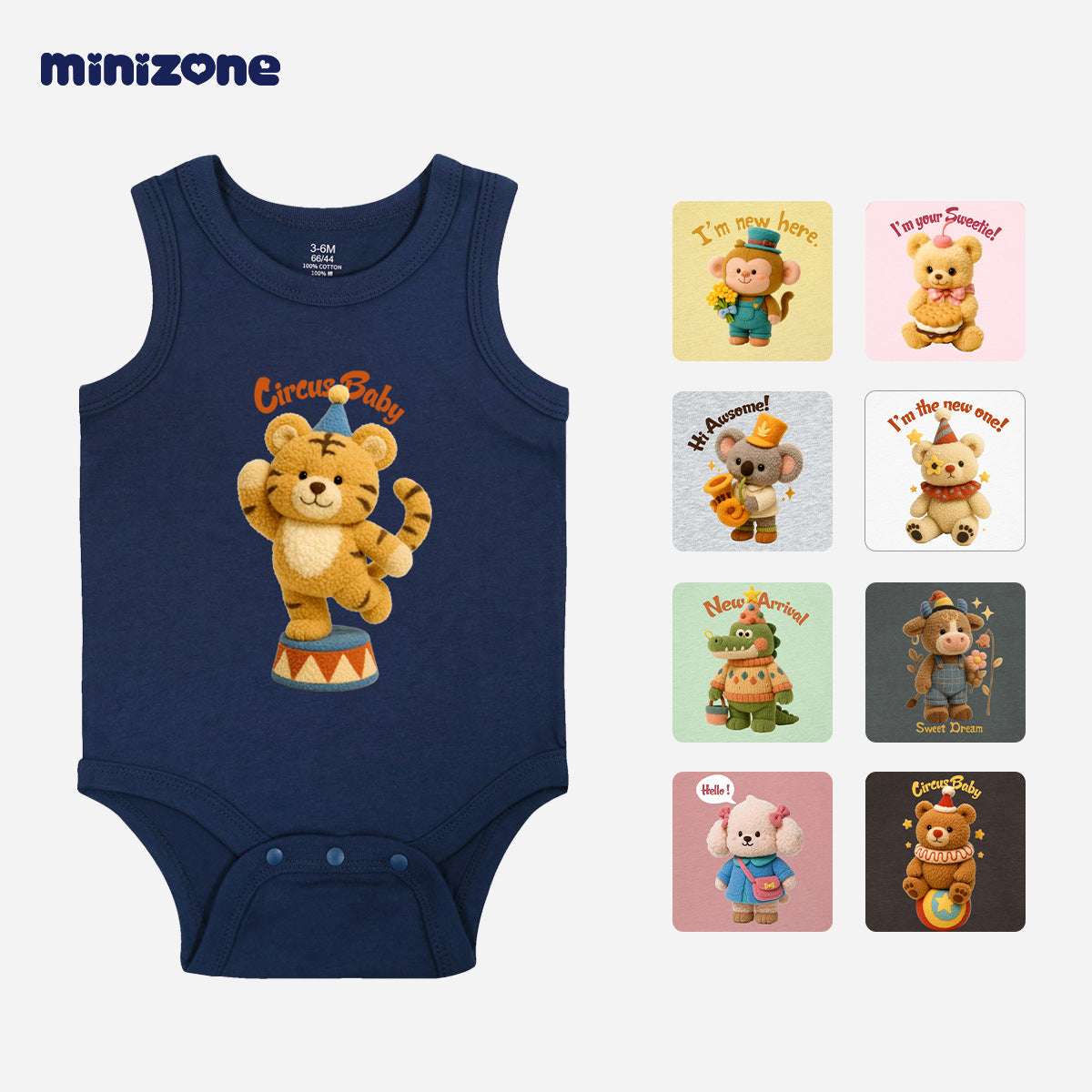 Rompers Summer Thin Clothes Boy Pure Jumpsuit, Climbing Suit