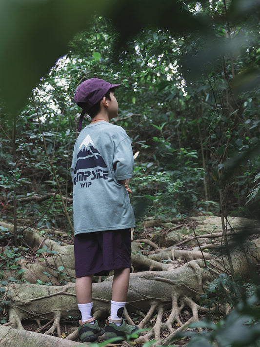 Children's Summer Mountain Outdoor Short-sleeved Breathable Top Children's T-shirt