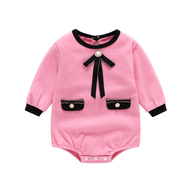 Classic Style Clothes Super Cute Warm Princess Born One Year Jumpsuit, Climbing Suit