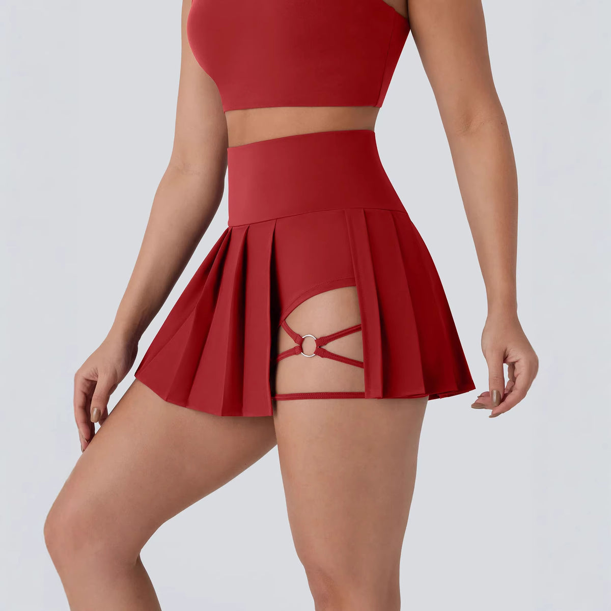 Irregular Outdoor Sports Casual Comfortable Pleated Skirts