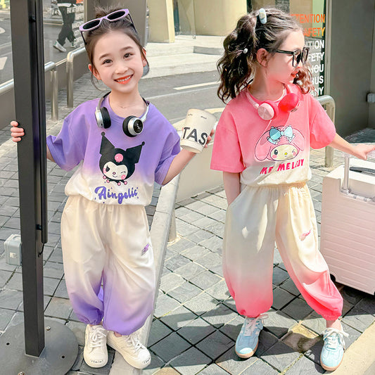 Children's Trendy Summer Style Cute Little Casual Children's Suit