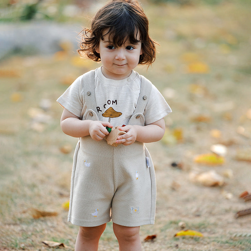Short Sleeve Boys Summer Cartoon Little Thin Children's T-shirt