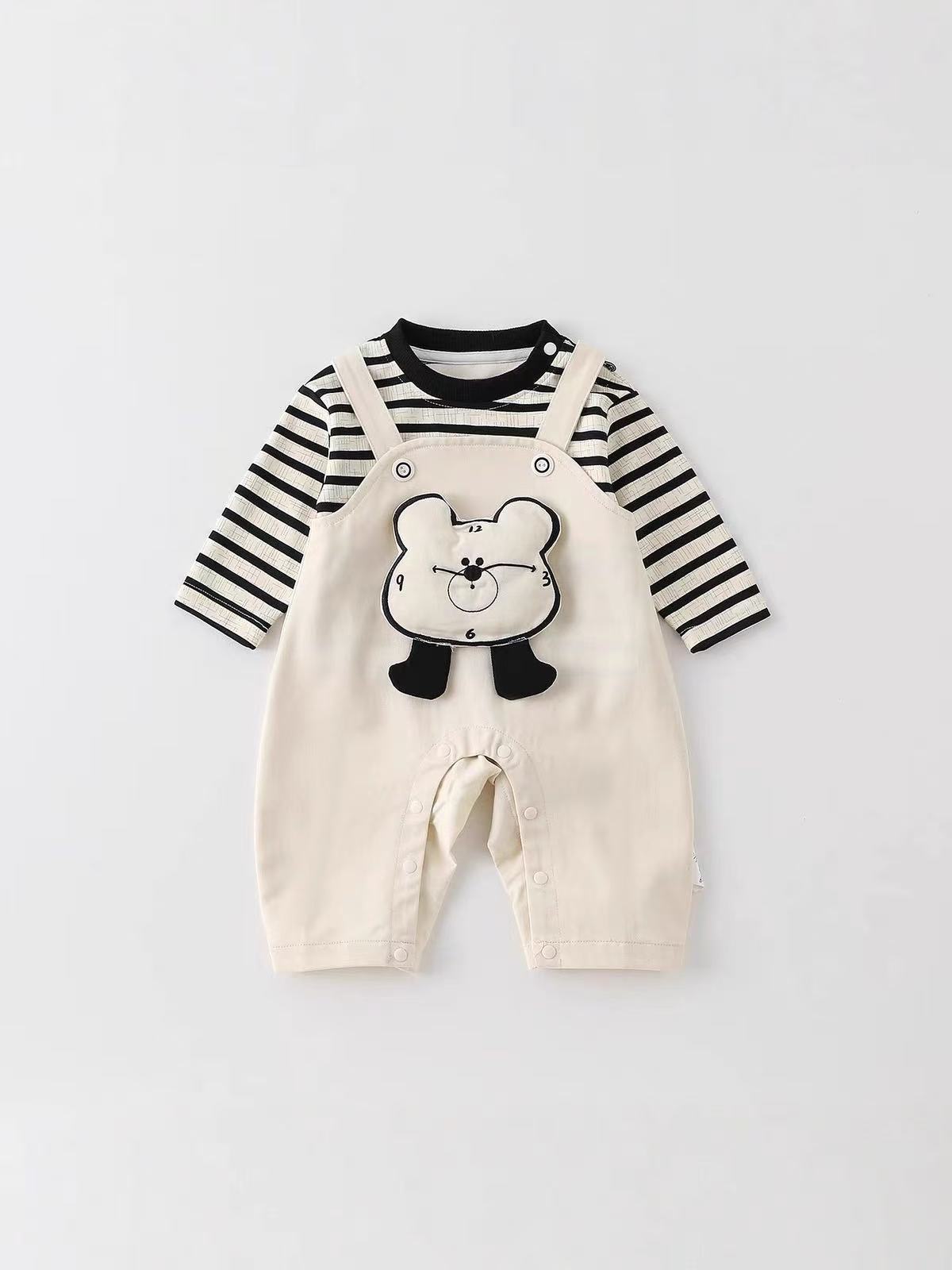 Children's Autumn Clothes Handsome Long Sleeve Top Children's Suit