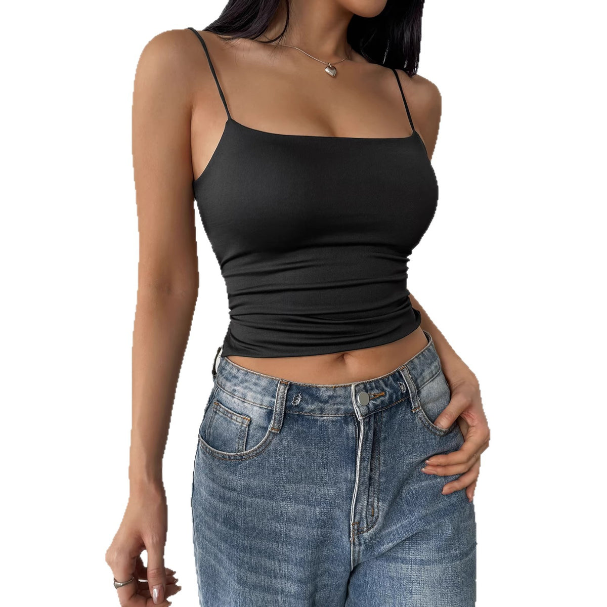 Women's Summer Sexy Suspenders Tube Bottoming Hot Vests