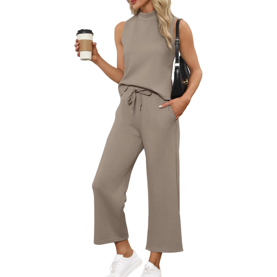 Women's Cropped Wide Leg Summer For Tops