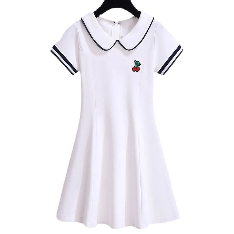 Children's Thin Sweet Western Princess Doll Collar Children's Dress