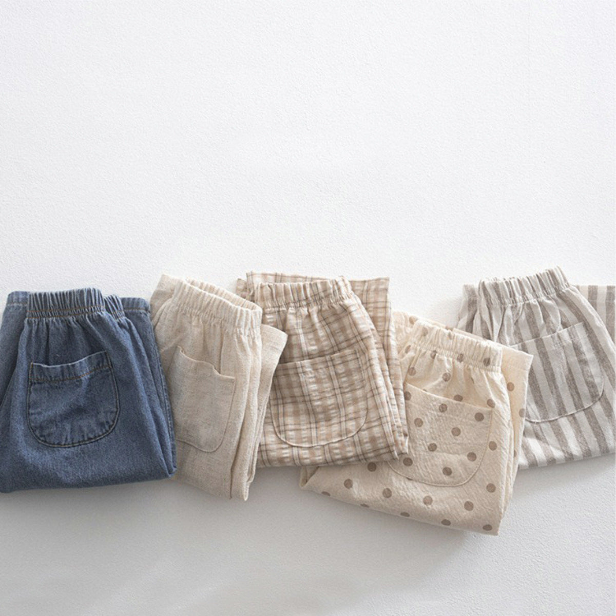 Children's Summer Leisure Cropped Boys Lightweight Comfortable Casual Children's Pants