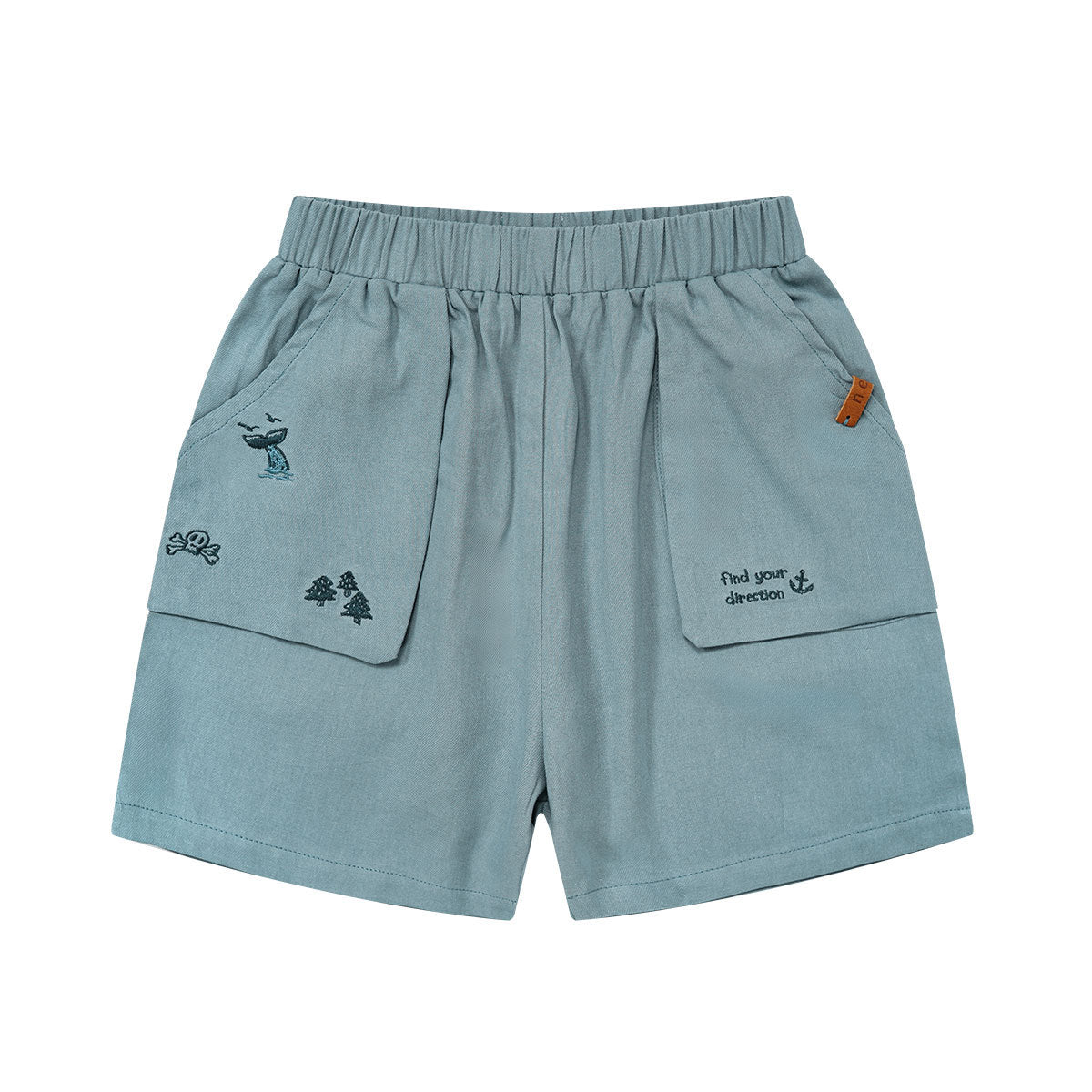 Children's Island Treasure Hunting Dream Summer Shorts Pure Cotton Dress Class Children's Pants