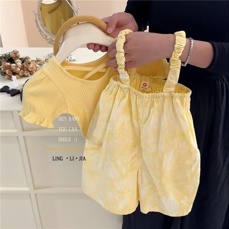 Children's Summer Suits Western Style Short-sleeved Two-piece Children's Suit