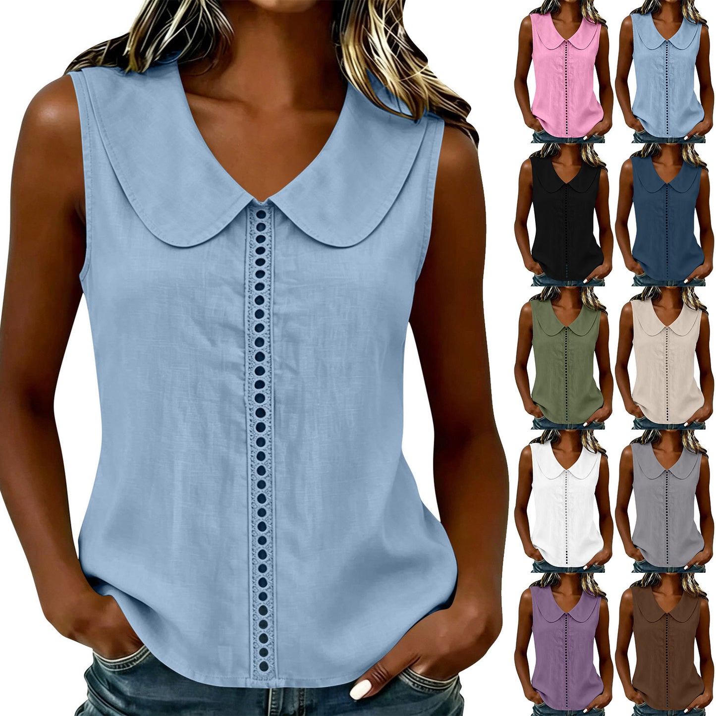 Pretty Innovative Summer Casual Sleeveless Shirt Small Vest/suspenders/tube Top