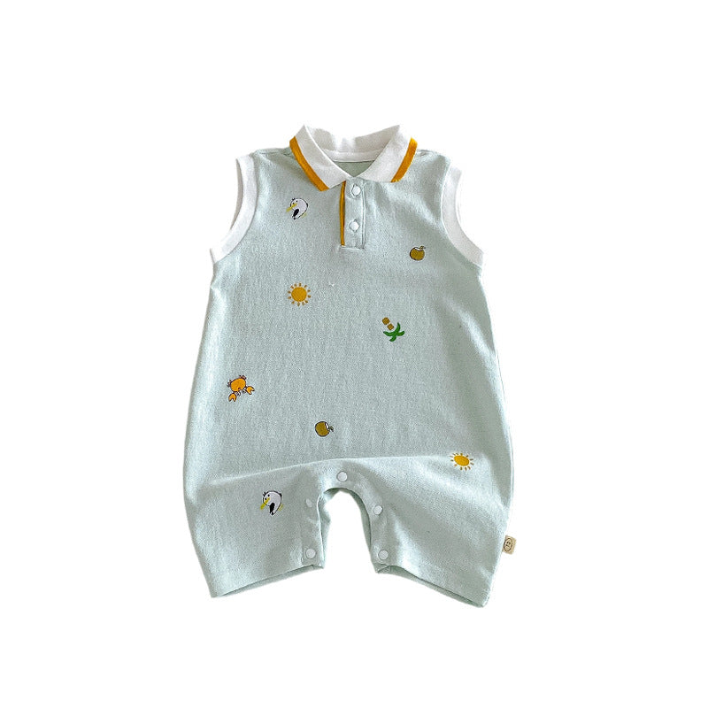 Change Super Cute Jumpsuit Summer Fashion Cartoon Jumpsuit, Climbing Suit