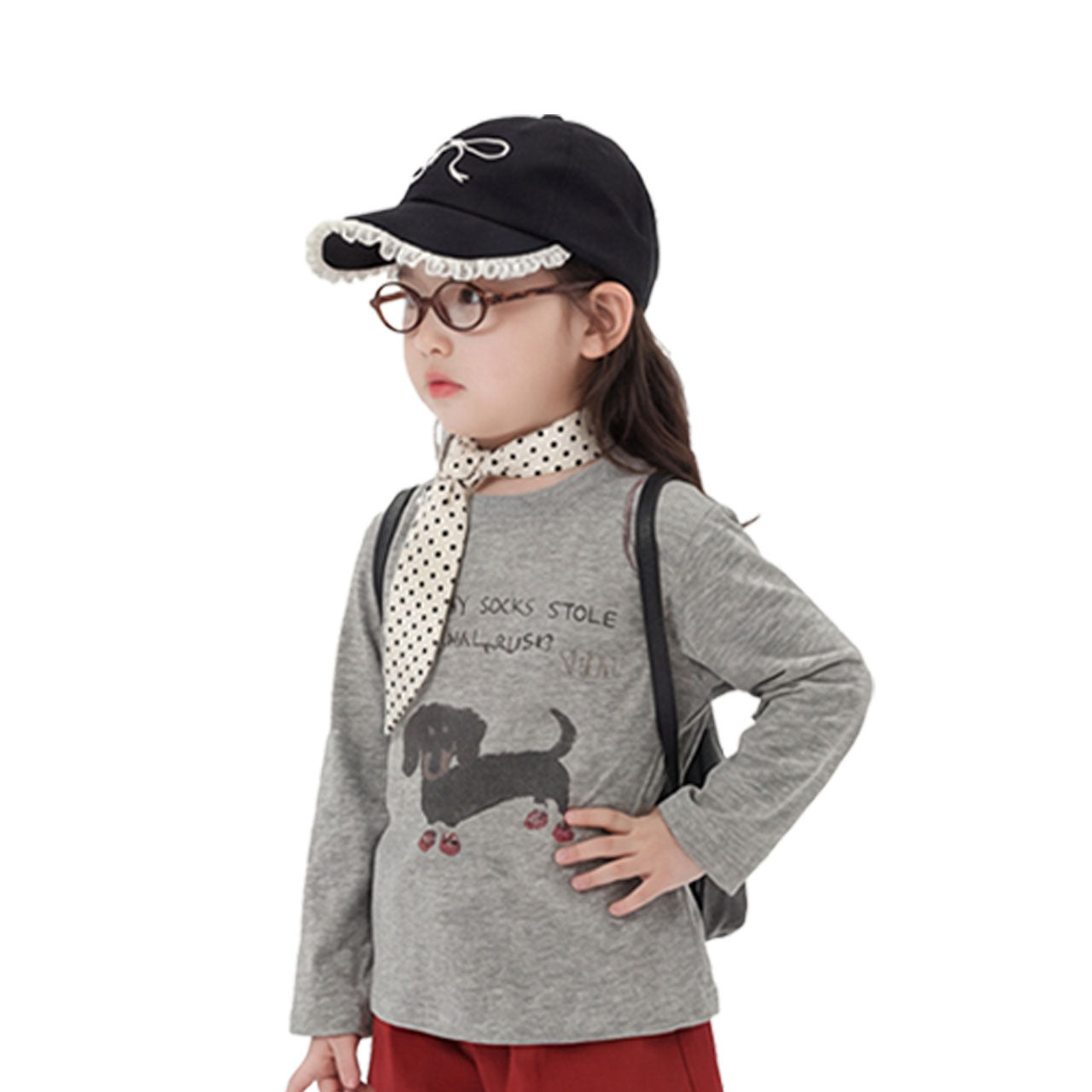 Women's & Men's Size Roll Spring Silk Sun Protection Long Children's T-shirt